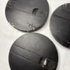 IMG_0566 Lot 3 centres de roue noir VW Golf 2/B3