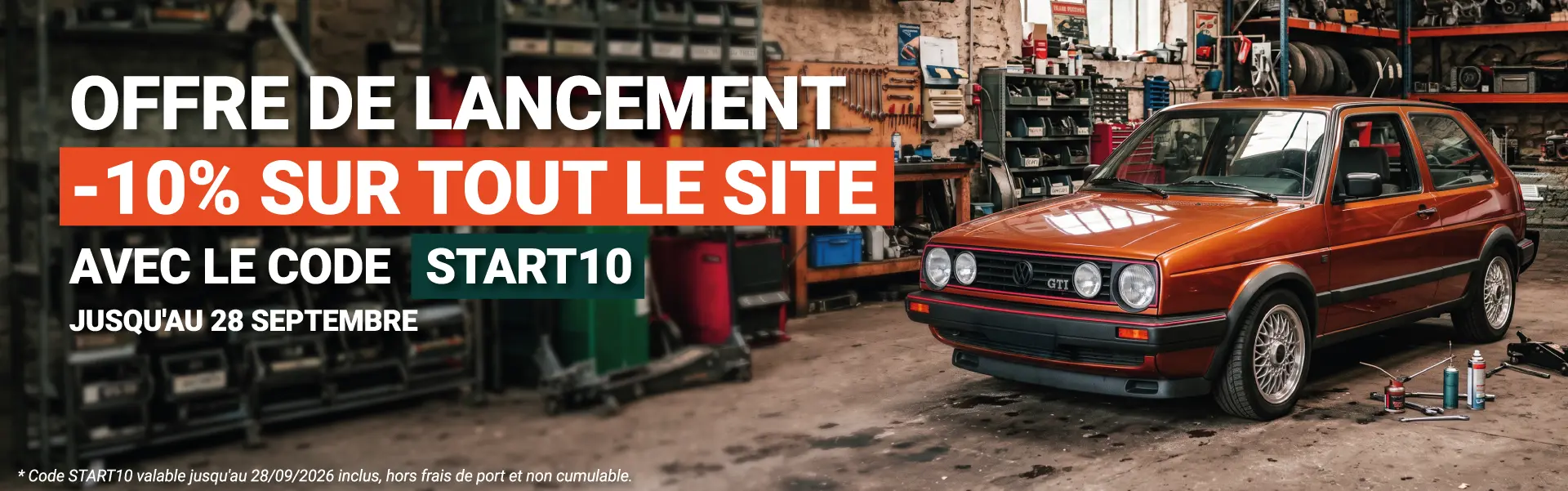 Offre de lancement START10 Cardoparts