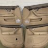 Panneaux portes cuir beige A4 B7