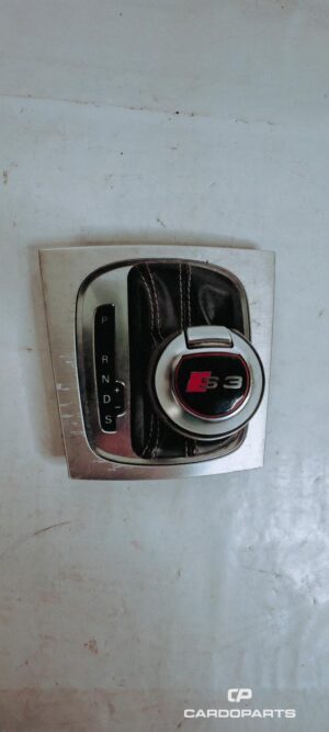 Pommeau de vitesse S-tronic S3 Levier S-tronic d'origine Audi A3 / S3 (8P) — Référence 8P1713463A